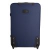 Benzi 5195 L kék bővíthető nagy méretű bőrönd