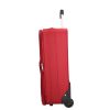Benzi 5195 S piros bővíthető kabin méretű bőrönd