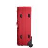 Benzi 5195 M piros bővíthető közepes méretű bőrönd