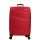 Benzi 5757 M piros bővíthető közepes méretű bőrönd