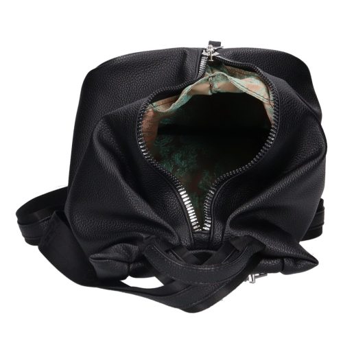 CHIARA I 515 Kék rostbőr női hátizsák