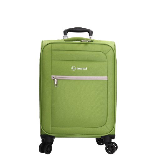 Benzi 5756 S zöld kabin méretű bőrönd