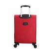 Benzi 5756 S piros kabin méretű bőrönd