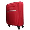 Benzi 5756 L piros bővíthető nagy méretű bőrönd