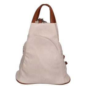 Hernan Bag 0139 bézs barna hátizsák