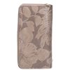 Gregorio HL116 bézs virágos női pénztárca