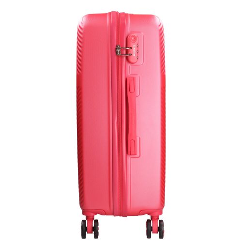 Benzi 5775 M pink közepes méretű bőrönd