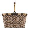 Reisenthel BK6047 Carrybag frame leo macchiato női bevásárló kosár