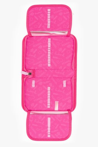 Budmil Balbea szürke cicás iskolatáska szett elsősöknek 2 részes