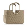 Reisenthel OR5047 Loopshopper L frame rhombus olive női bevásárlótáska