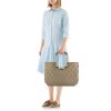 Reisenthel OR5047 Loopshopper L frame rhombus olive női bevásárlótáska