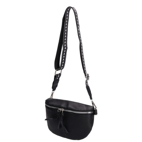 Hernan Bag 0375 fekete női övtáska