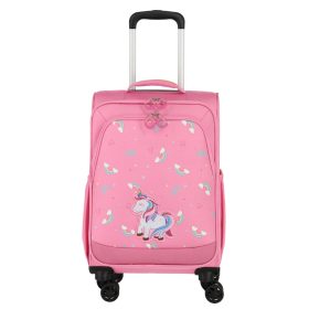   Travelite 81837-17 Minimover egyszarvú rózsaszín 4w bőrönd 
