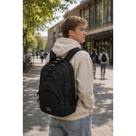 Travelite 96308-01 Basics fekete hátizsák