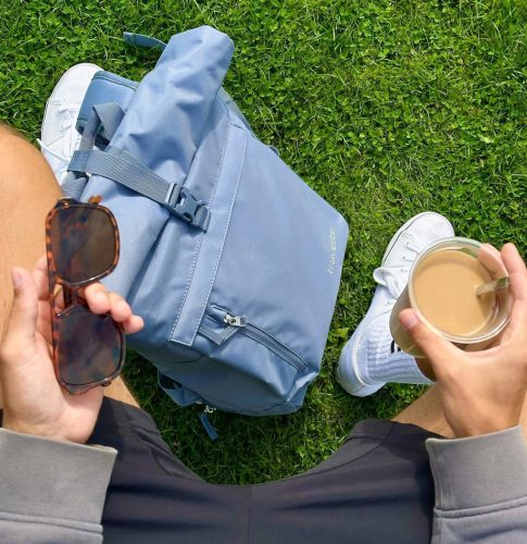 Travelite 96310-25 kék laptoptartós hátizsák