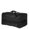 Travelite 96284-01 Basics fekete 70cm nagy méretű gurulós utazótáska 