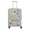 Travelite bőröndhuzat M közepes méretű multi color