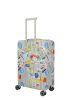 Travelite bőröndhuzat M közepes méretű multi color