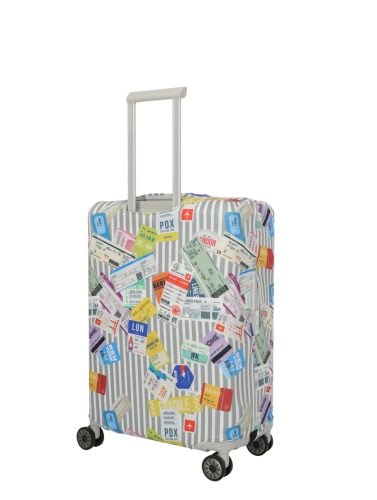 Travelite bőröndhuzat M közepes méretű multi color