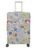 Travelite bőröndhuzat L nagy méretű bőröndre multi color