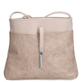 Karen D 099 bézs virágos táska