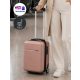 Bontour Wizzair és Ryanair ülés alatti bőrönd XS méret underseater rosegold 40x30x20 cm