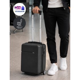   Bontour Wizzair ülés alatti bőrönd XS méret fekete 40x30x20 cm