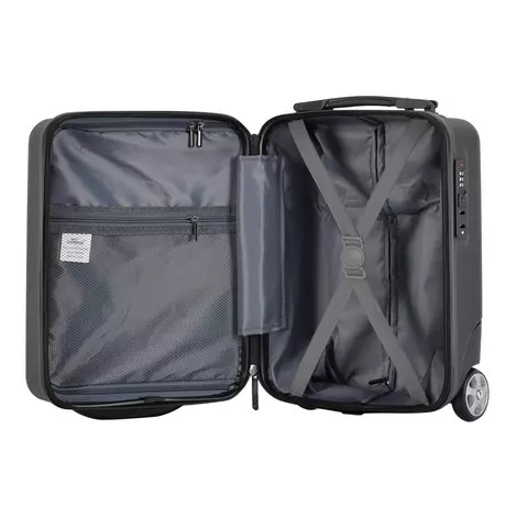 Bontour Wizzair ülés alatti bőrönd XS méret fekete 40x30x20 cm