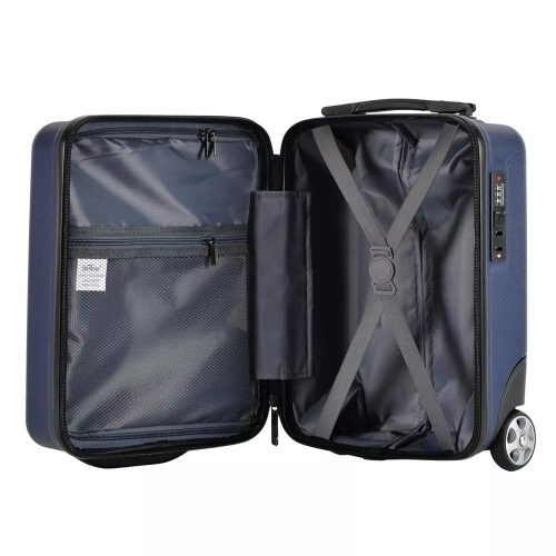 Bontour Wizzair ülés alatti bőrönd XS méret kék 40x30x20 cm