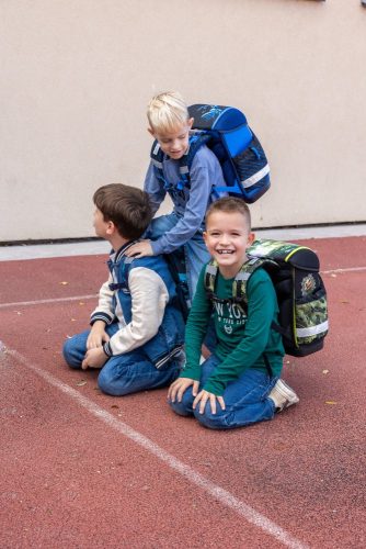 Belmil dínós elsős iskolatáska szett