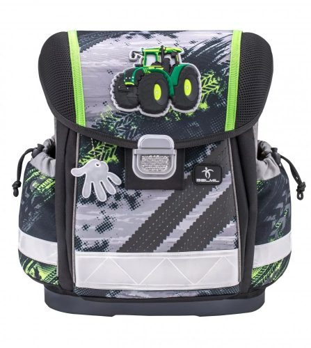 Belmil traktoros elsős iskolatáska szett