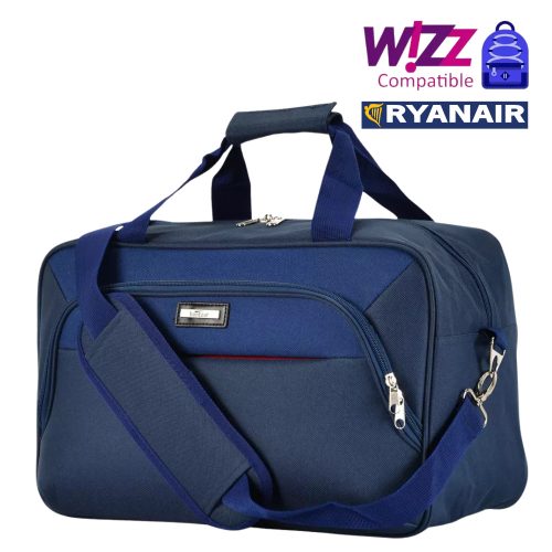 Bontour Ryanair/Wizzair 2107 kék 40x20x25 cm kabintáska 