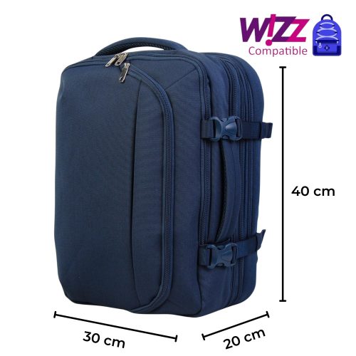 Wizzair FlexiGo 2117 kék hátizsák 40x30x20 cm