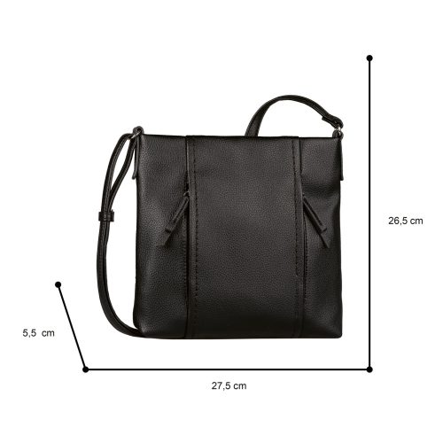 Tom Tailor Beca fekete táska 010903 060 