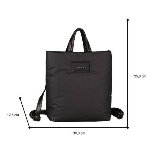 Tom Tailor Patti fekete hátizsák 010988 060