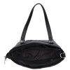 Karen 2472 fekete fonott rostbőr női kézitáska