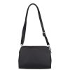 Karen D 620 fekete rostbőr női válltáska
