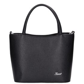 Karen 2475 fekete rostbőr női kézitáska