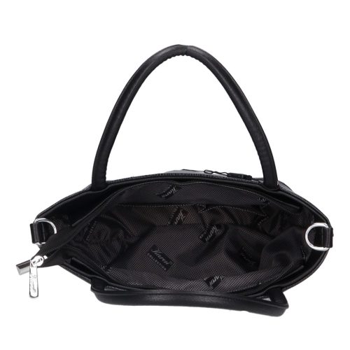 Karen 2475 fekete rostbőr női kézitáska