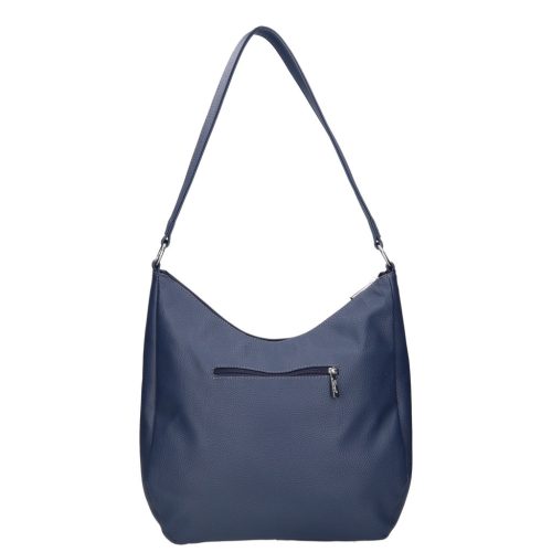 Karen 2397 kék rostbőr női válltáska