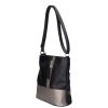 Karen N 157 fekete grafit rostbőr női válltáska