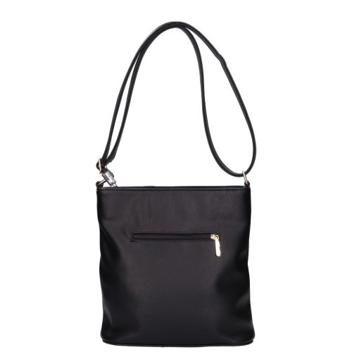 Karen N 157 fekete grafit rostbőr női válltáska