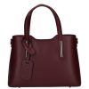 Olasz bőr 5136 bordó táska