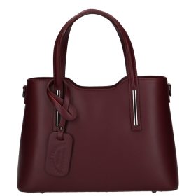 Olasz bőr 5136 bordó táska