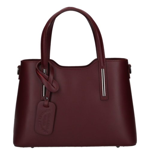 Olasz bőr 5136 bordó táska