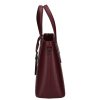 Olasz bőr 5136 bordó táska