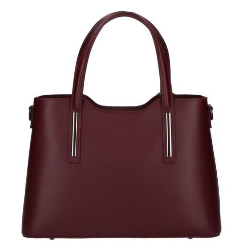 Olasz bőr 5136 bordó táska