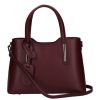 Olasz bőr 5136 bordó táska