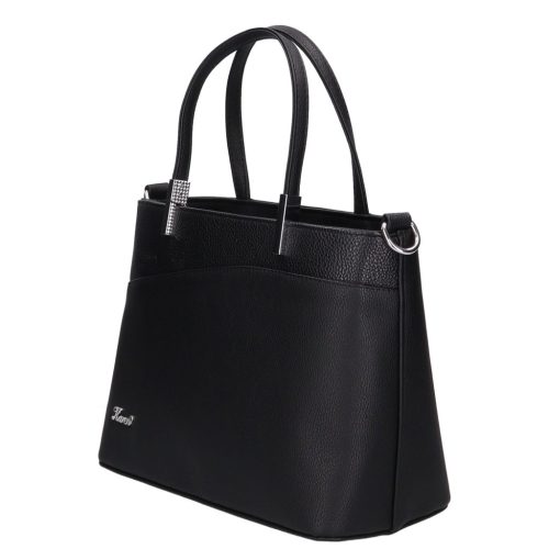 Karen rostbőr női táska D 444 fekete 