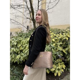 Karen 9514 bronz rostbőr női válltáska